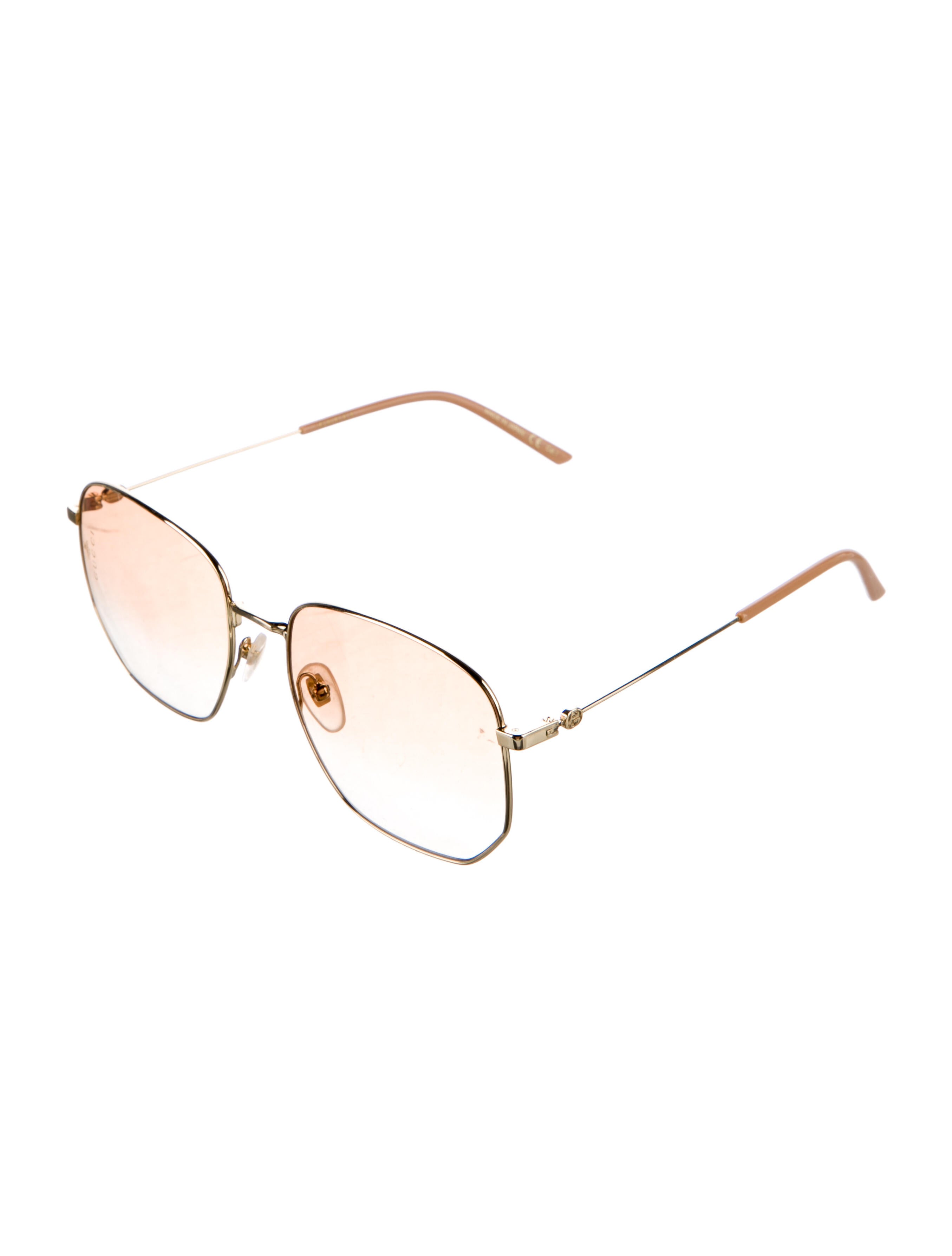 Gucci Interlocking G Logo Oversize Sunglasses