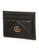 Gucci GG Marmont Card Case Leather Card Holder