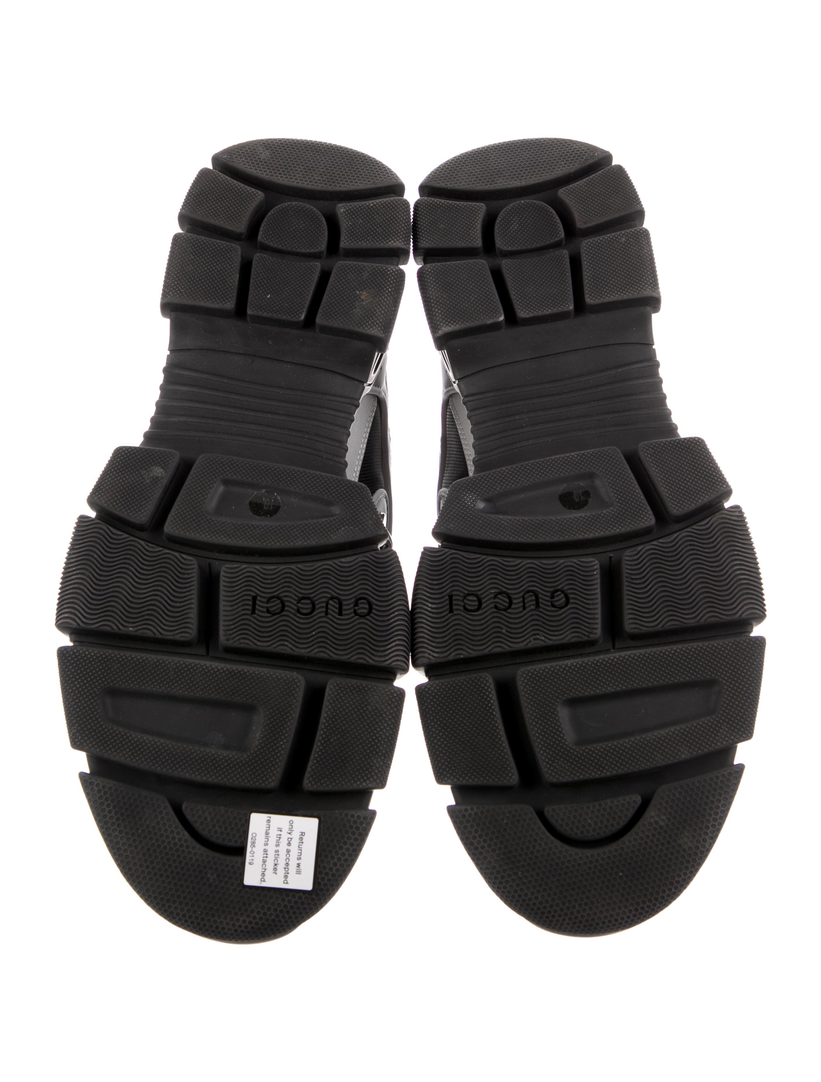 Gucci Flashtrek SEGA Reflective Grey Chunky Sneakers