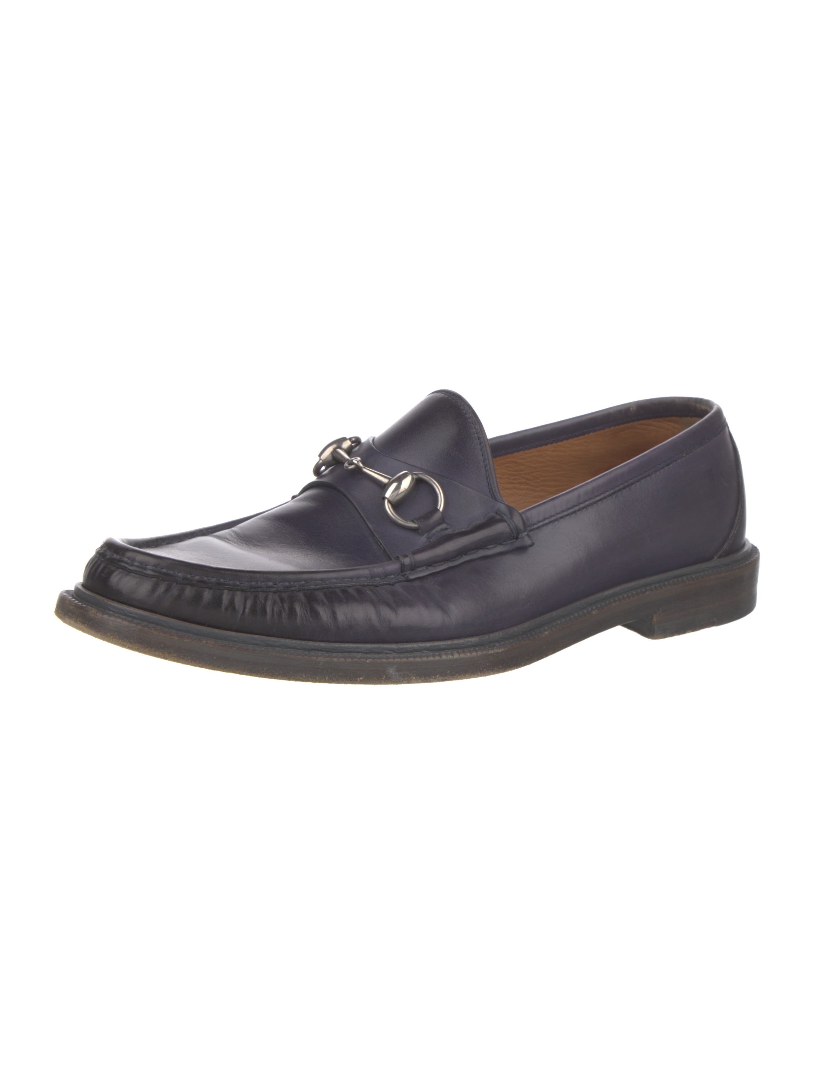 Gucci 1955 Horsebit Accent Leather Loafers