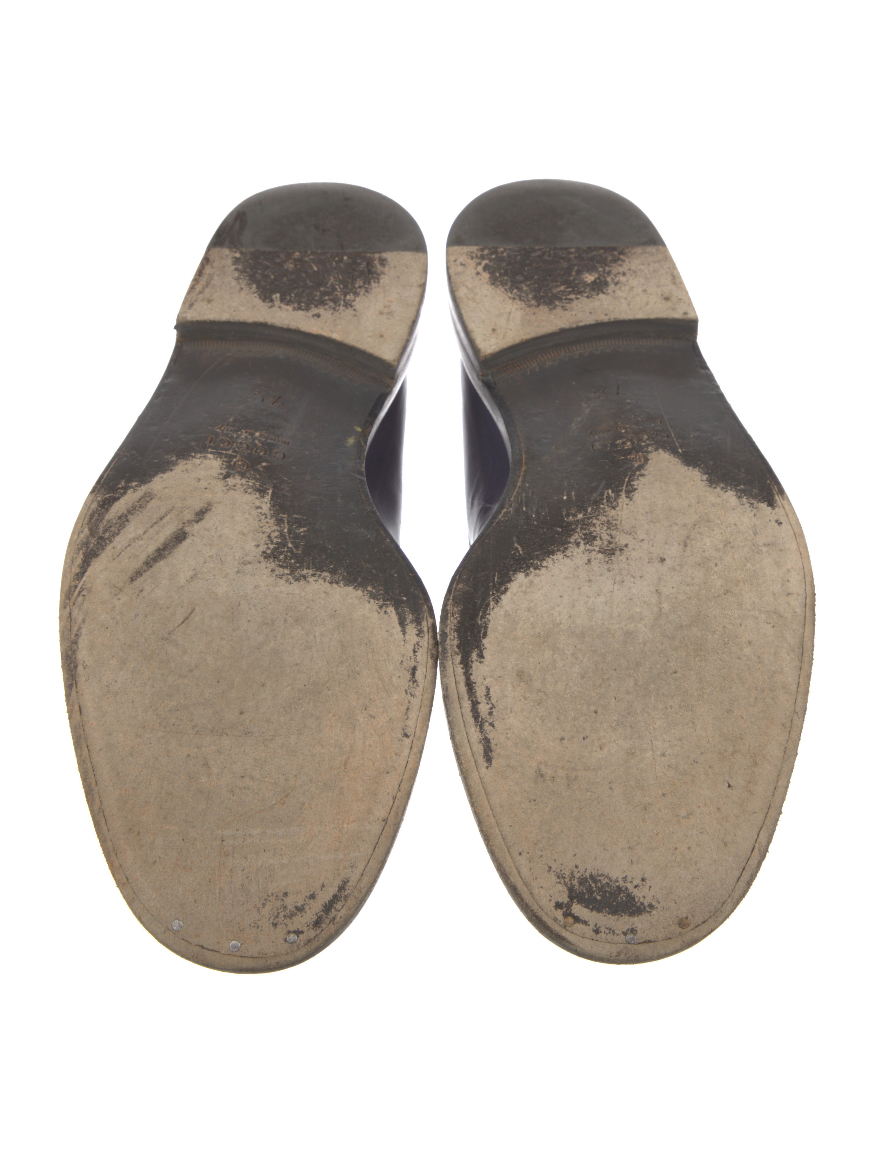 Gucci 1955 Horsebit Accent Leather Loafers