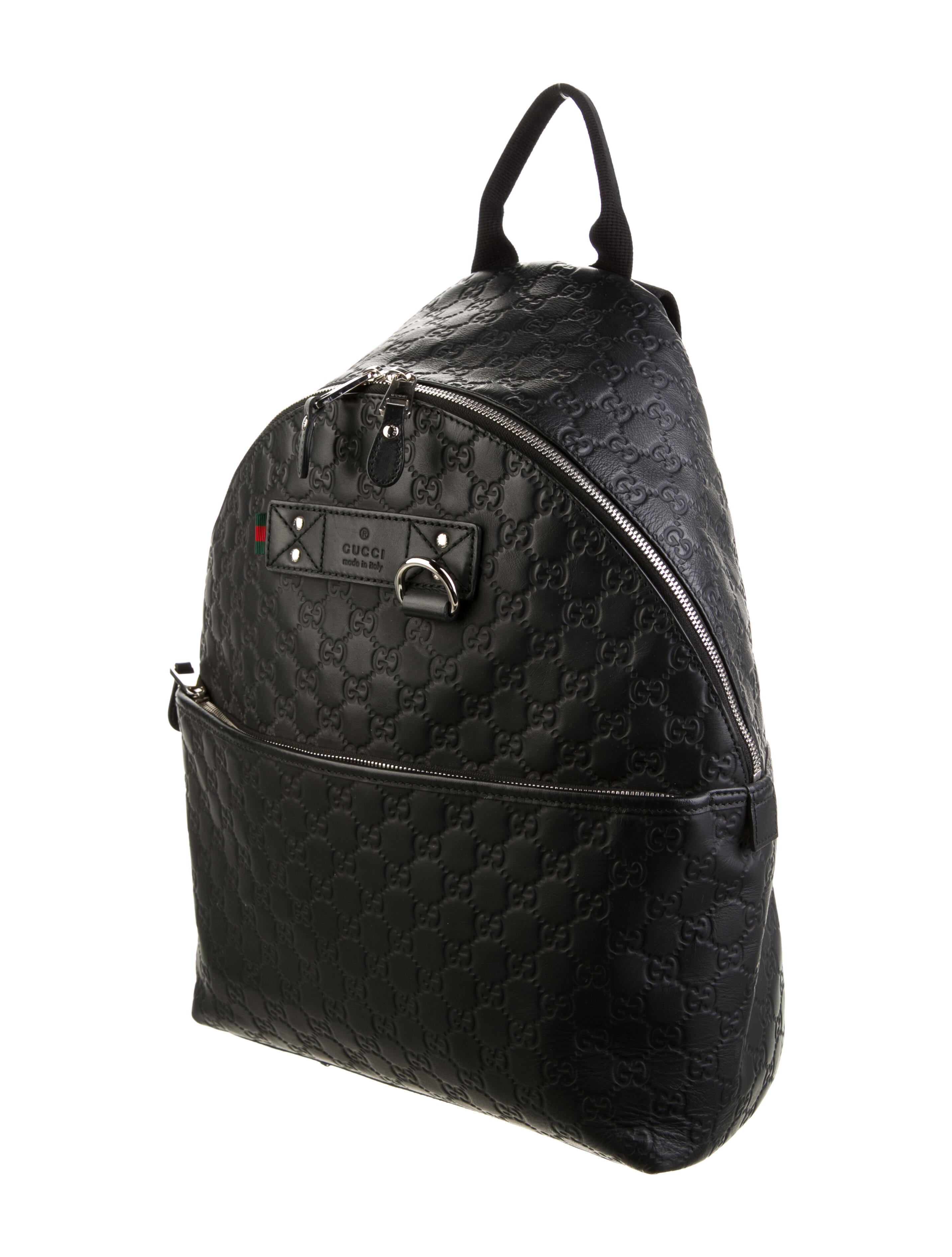 Gucci Guccissima Rubber Backpack