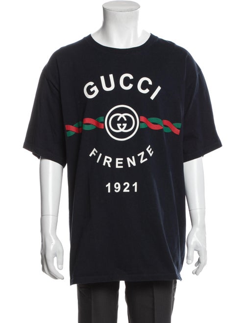 Gucci Firenze 1921 Graphic Print T-Shirt