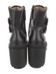 Gucci GG Supreme Crystal Embellishments Combat Boots