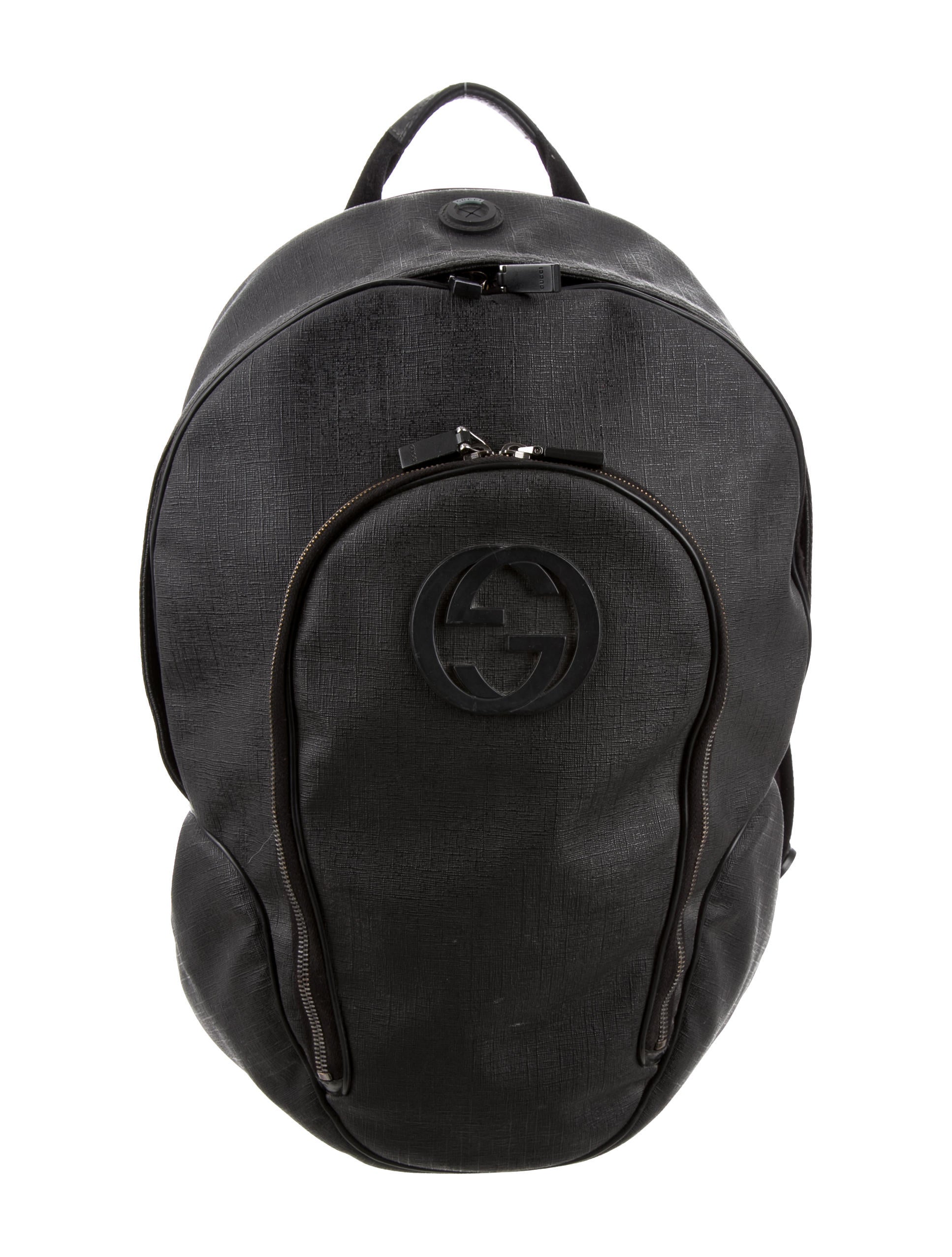 gucci gg supreme interlocking g backpack bags guc128009 the realreal gucci gg supreme interlocking g backpack bags guc128009 the realreal