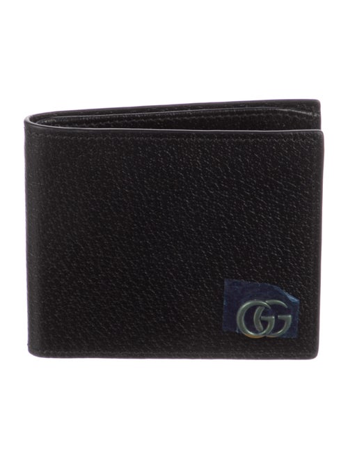 Gucci GG Marmont Leather Bi-Fold Canvas Bifold Wallet