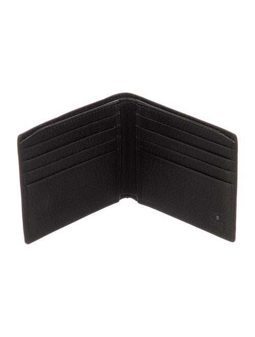 Gucci GG Marmont Leather Bi-Fold Canvas Bifold Wallet