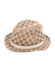 Gucci GG Monogram Fedora Hat