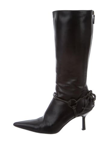 Gucci Horsebit Mid-Calf Boots