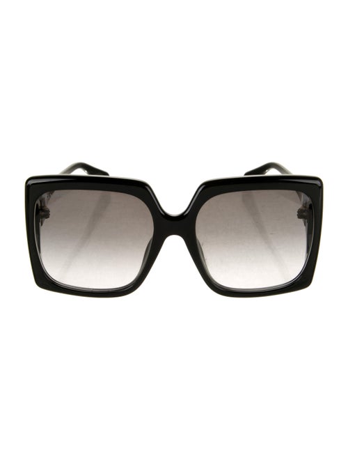 Gucci Interlocking G Logo Square Sunglasses