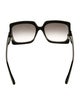 Gucci Interlocking G Logo Square Sunglasses