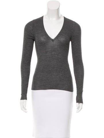 Gucci Wool V-Neck Sweater