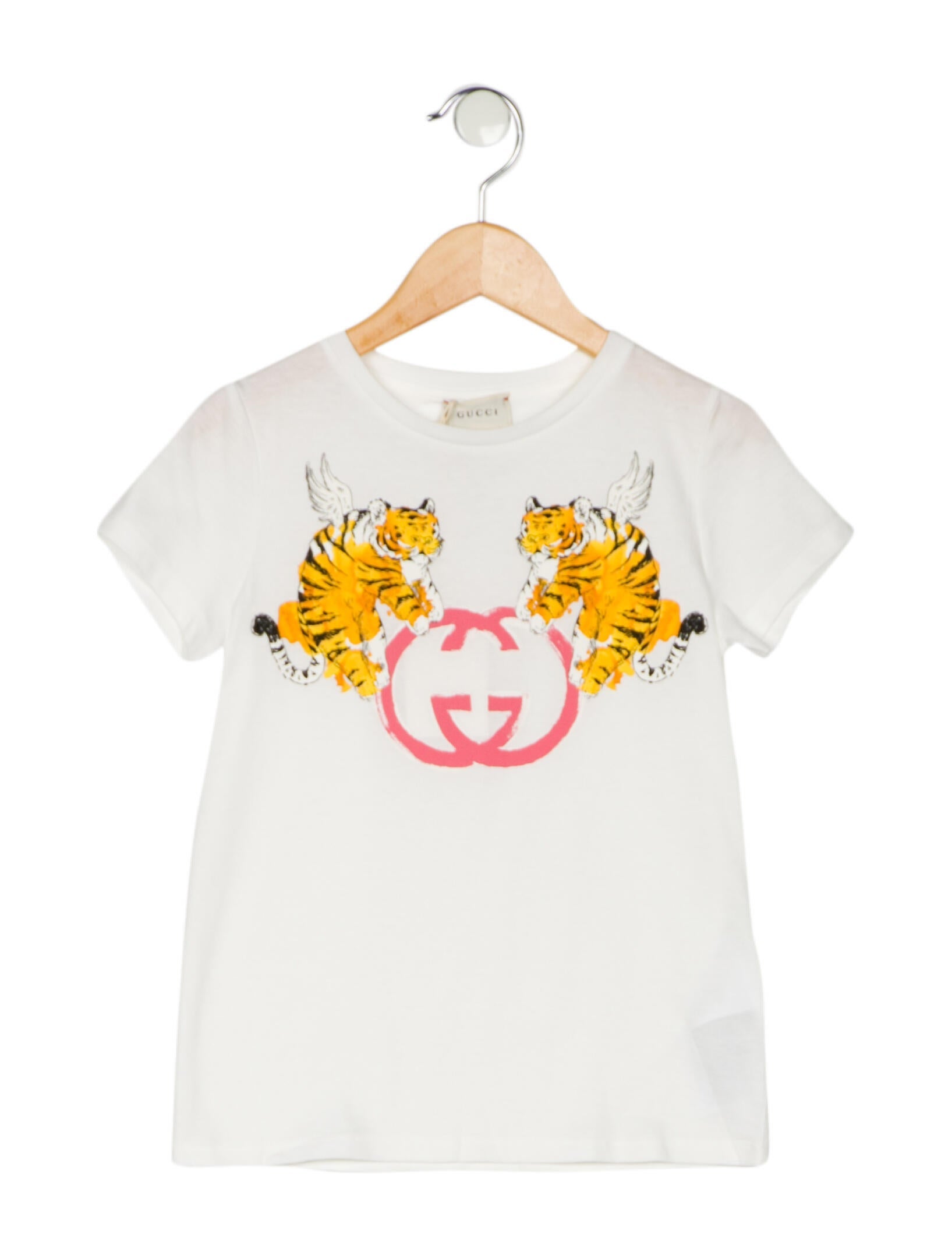 Gucci Kids' Boys' Tiger Logo T-Shirt