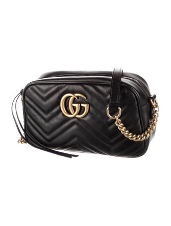 Gucci Small GG Marmont Matelasse Camera Bag