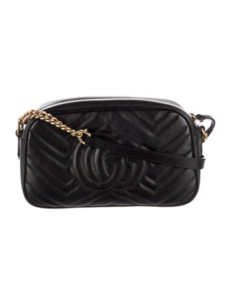 Gucci Small GG Marmont Matelasse Camera Bag