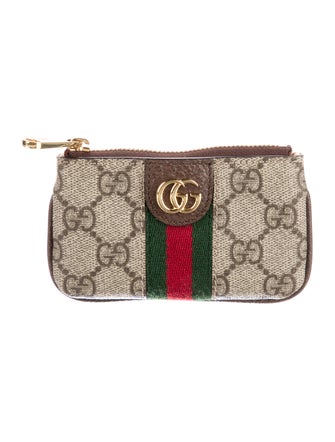 Gucci Ophidia Key Pouch GG Supreme Pouch