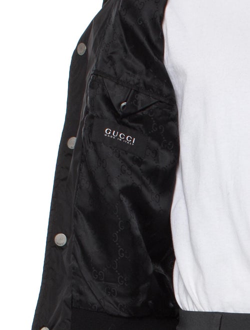 Gucci 2009 Web Accent Bomber Jacket