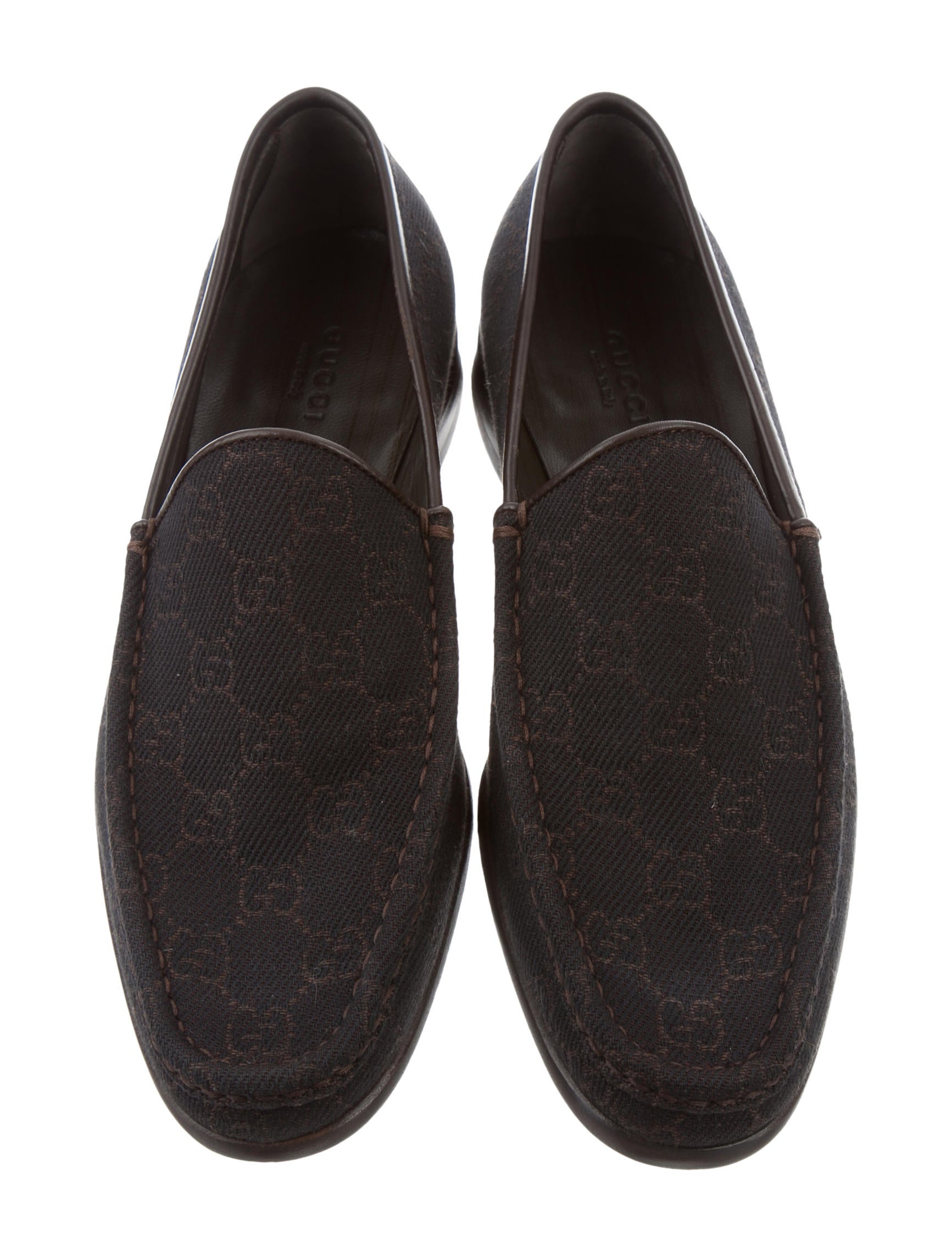 gucci canvas loafers gucci gg canvas loafers shoes guc129406 the realreal gucci canvas loafers gucci gg canvas loafers shoes guc129406 the realreal