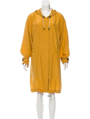 Gucci Lightweight Silk Parka