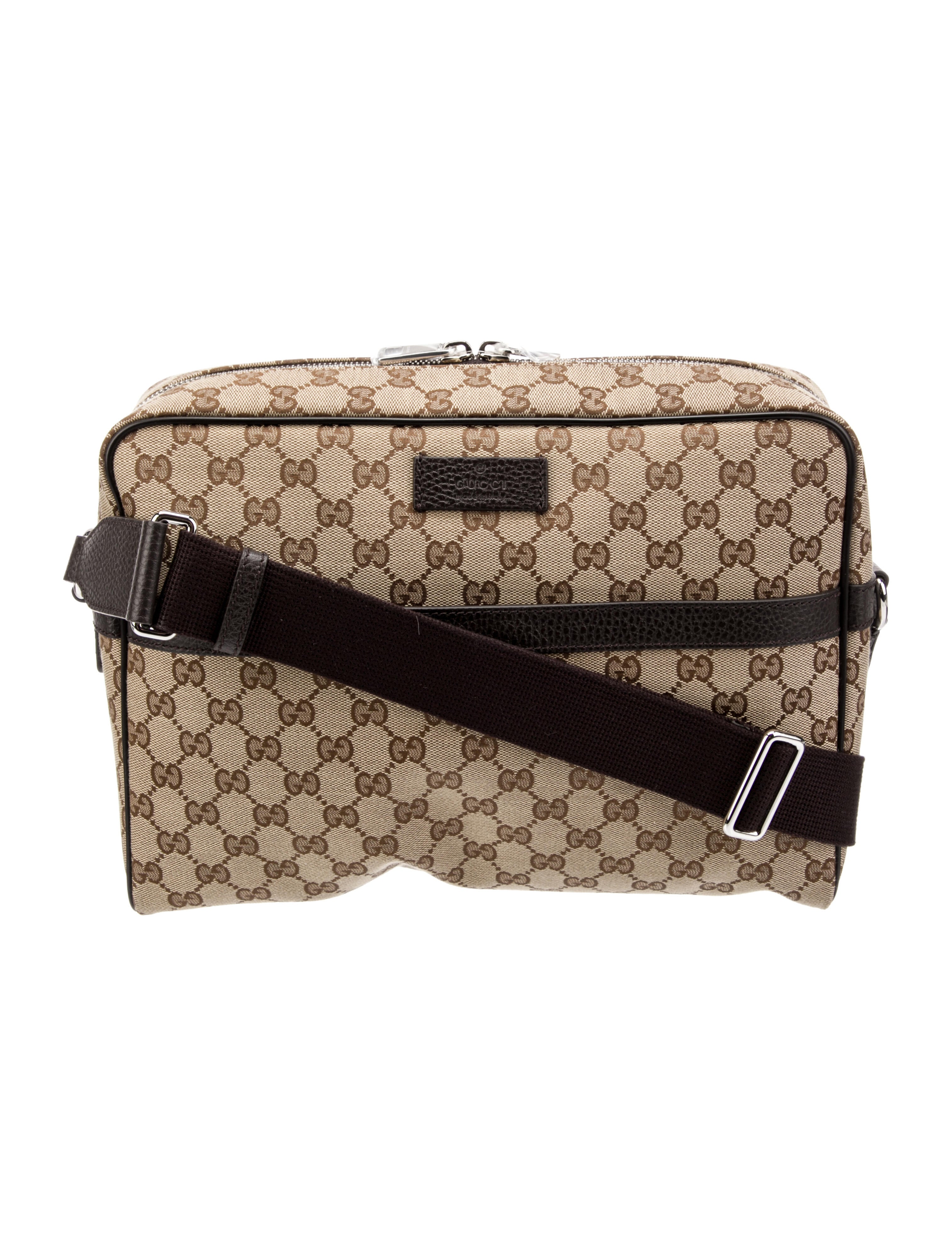 Gucci GG Canvas Messenger Bag
