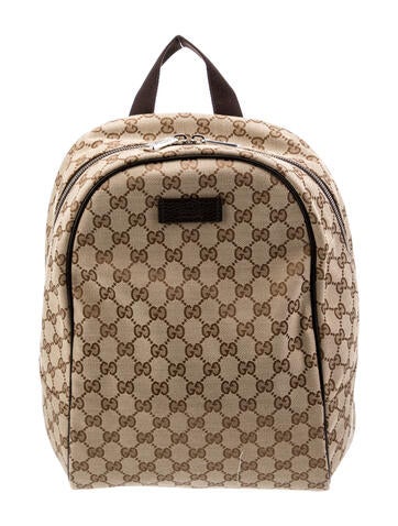 Gucci Backpacks GG Canvas Travel Backpack