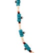 Gucci Tassel Studded Bead Strand Lariat Necklace