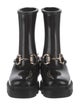 Gucci Horsebit Accent Rubber Rain Boots