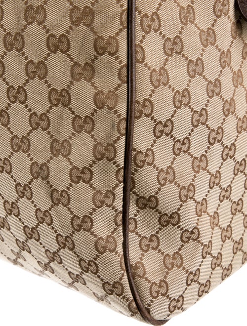 Gucci GG Supreme Web Large Carry On Duffle Bag