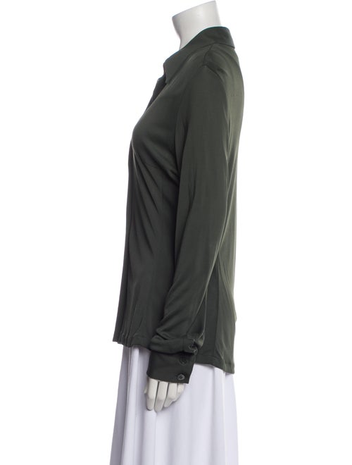 Gucci Long Sleeve Button-Up Top