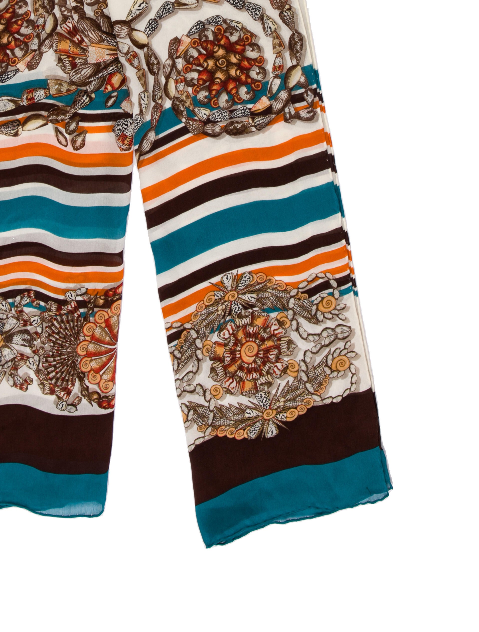 Gucci Silk Scarf Orange Scarves and Shawls, Accessories GUC43783