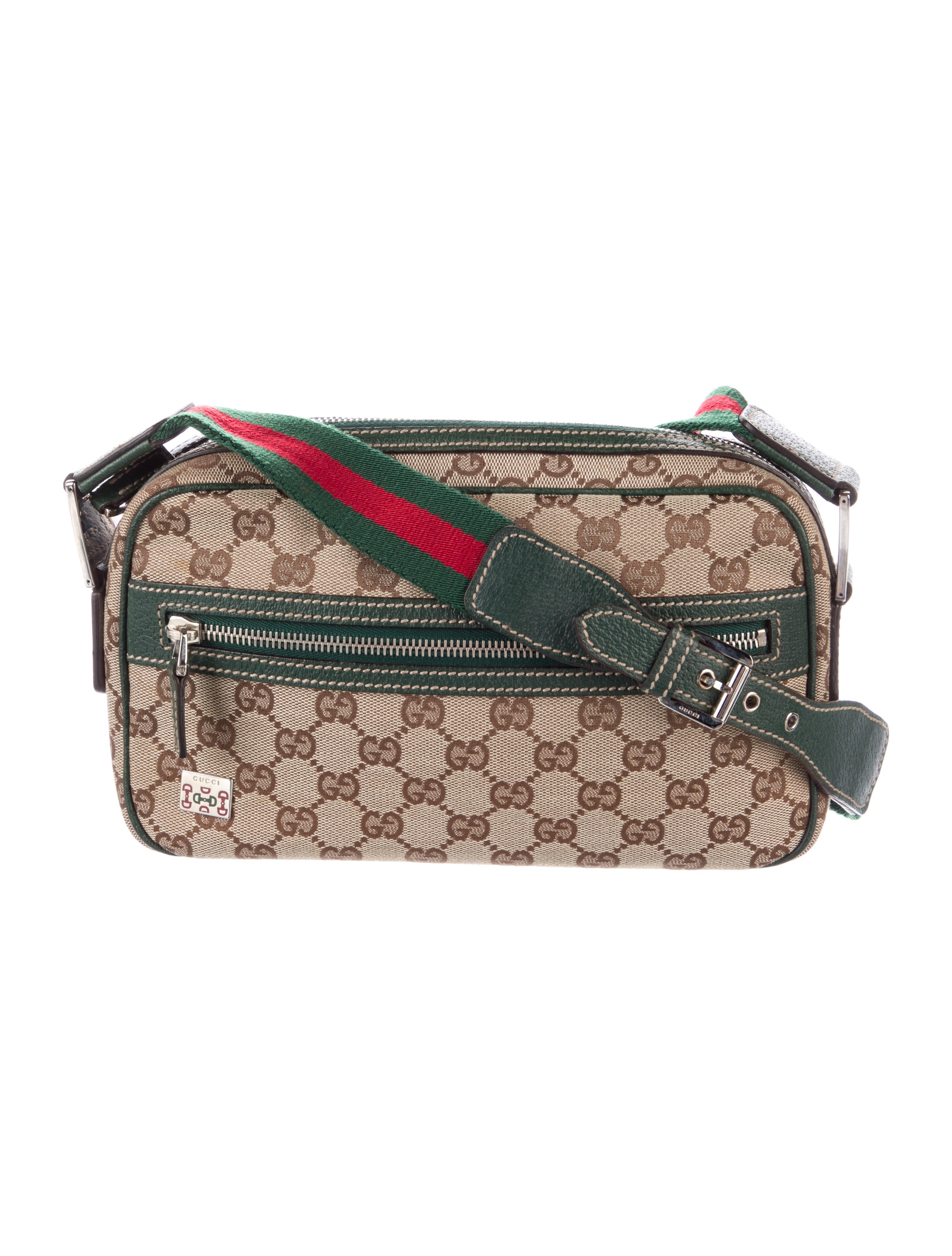 Gucci GG Canvas Web Camera Bag