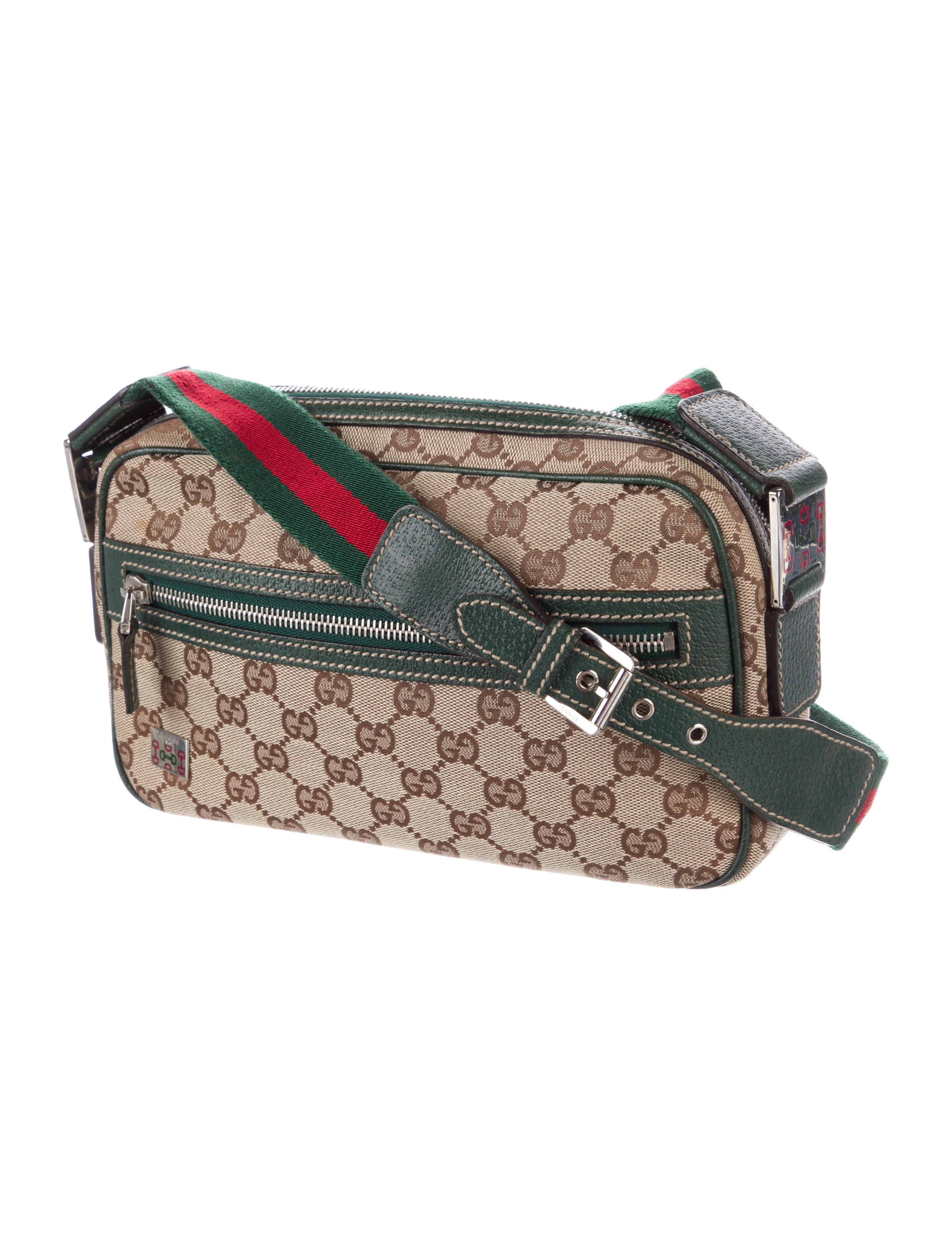 Gucci GG Canvas Web Camera Bag