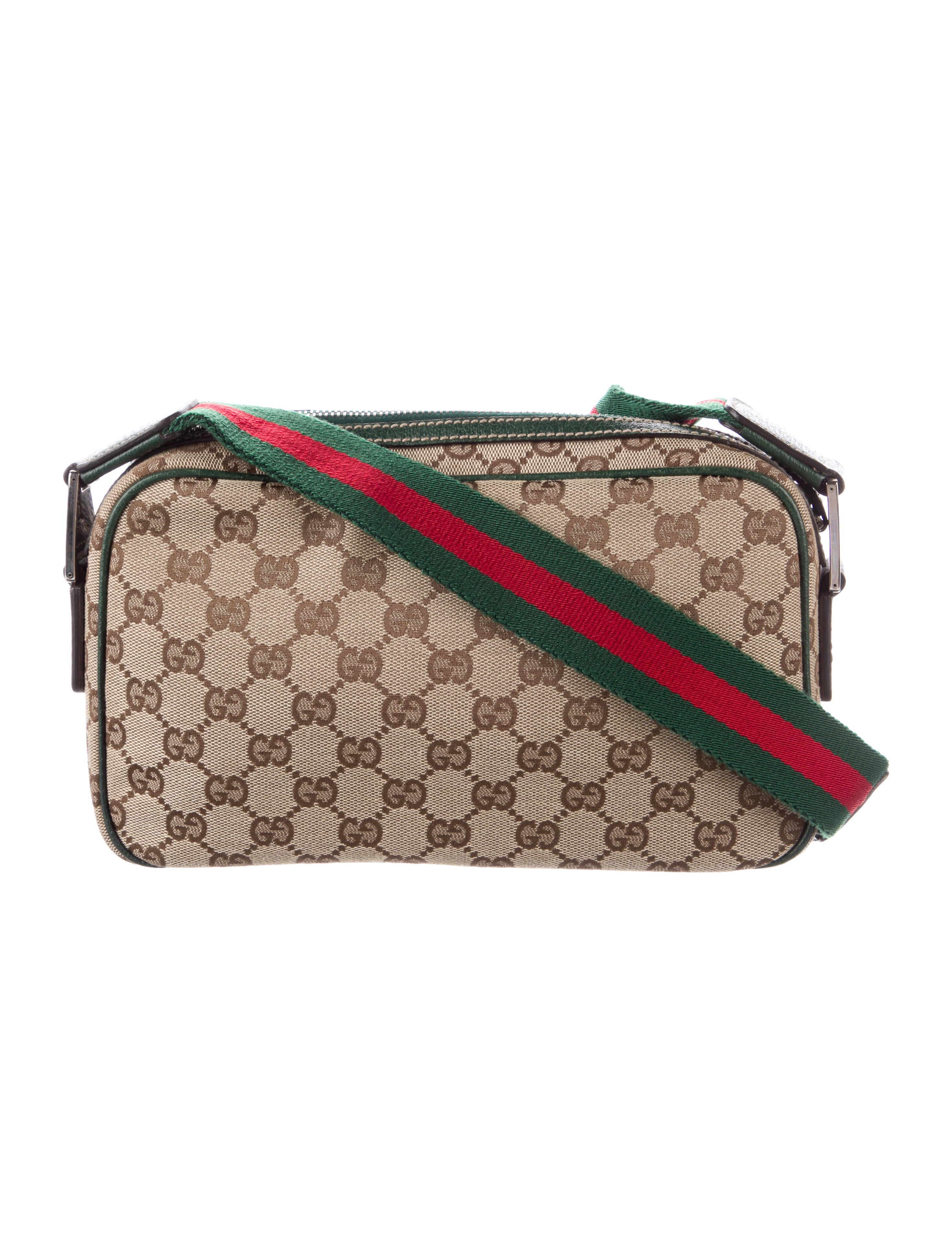 Gucci GG Canvas Web Camera Bag