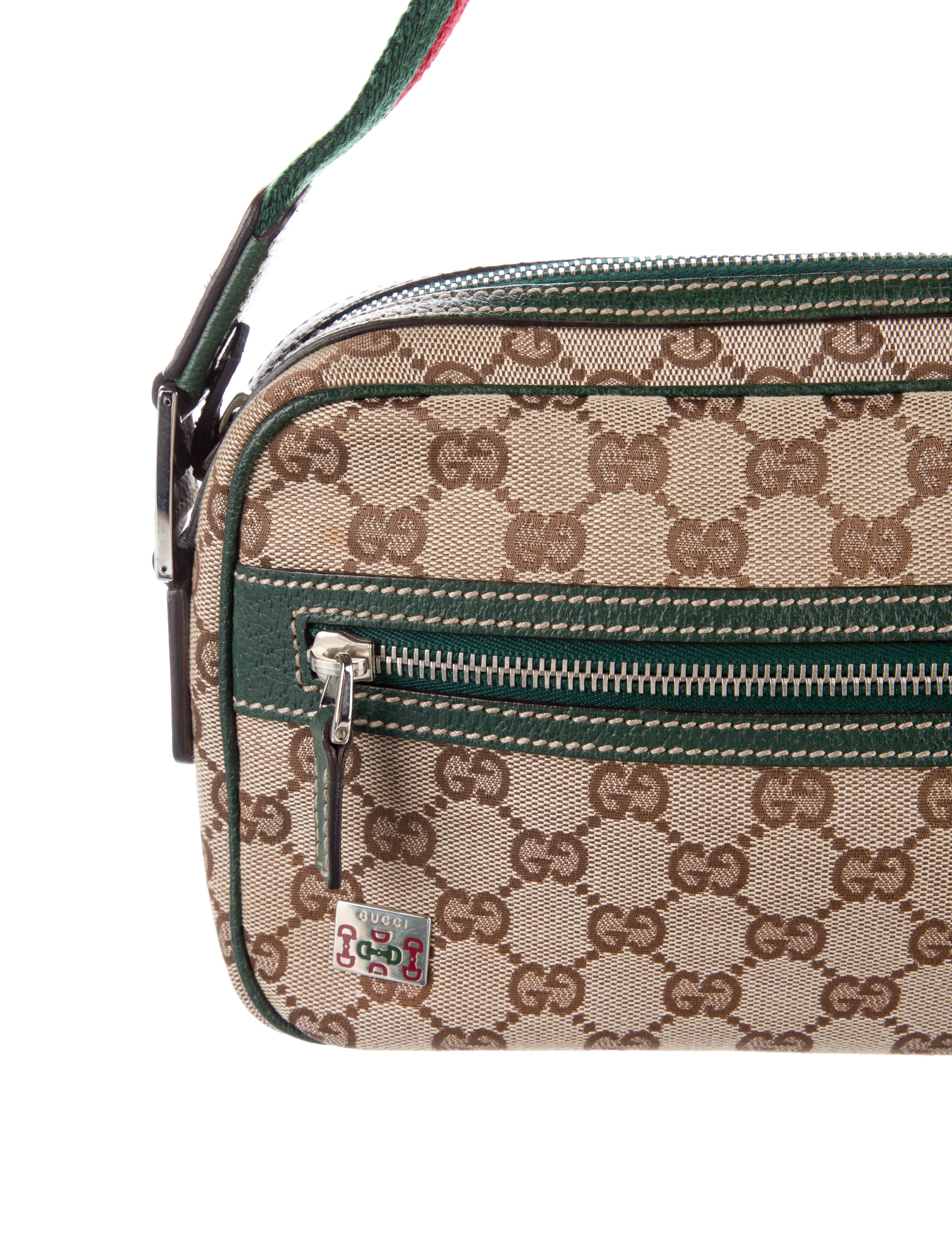 Gucci GG Canvas Web Camera Bag