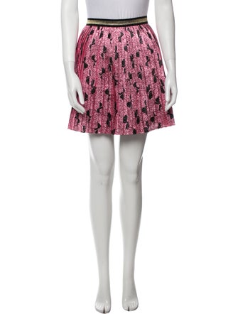 Gucci Girls' Patterned Pleated Skirt