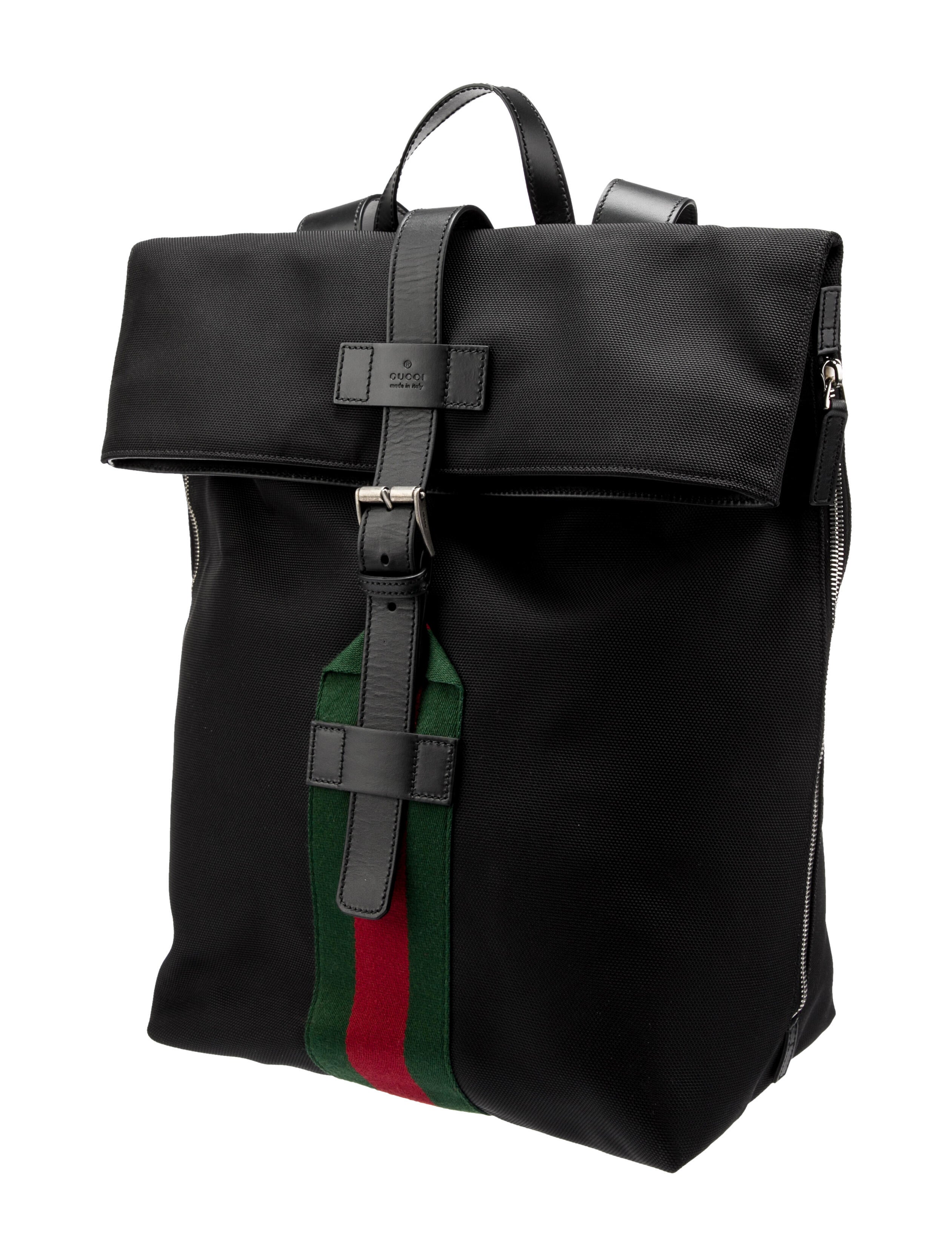 Gucci  Techno Backpack Black Backpacks, Bags GUC1318483 The