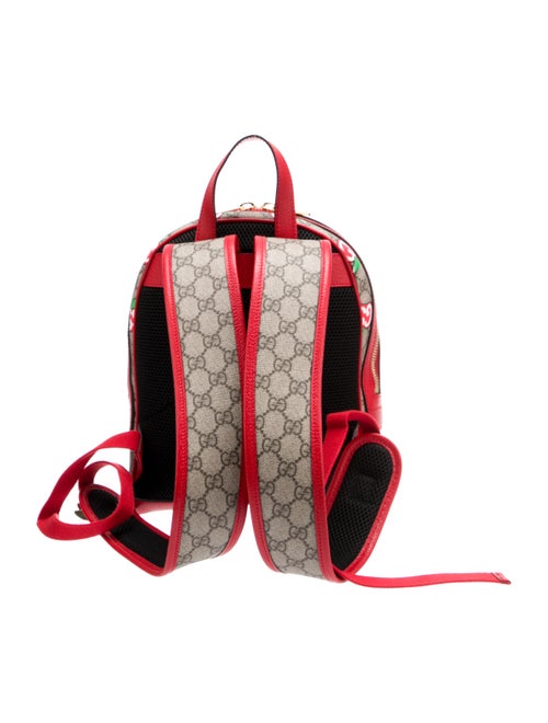 Gucci GG Supreme Apple Small Backpack
