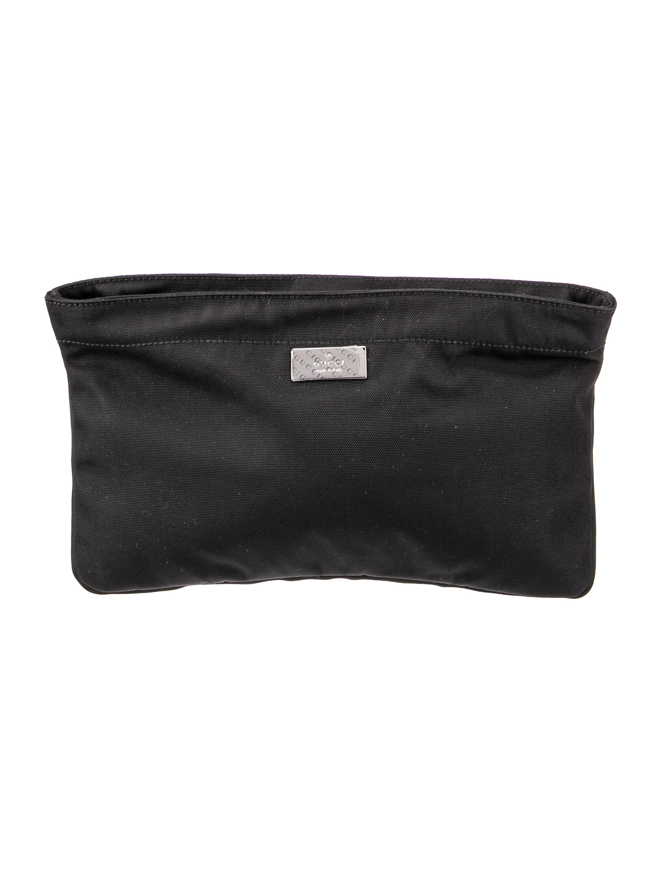 Gucci Nylon Cosmetic Bag Black Cosmetic Bags, Accessories