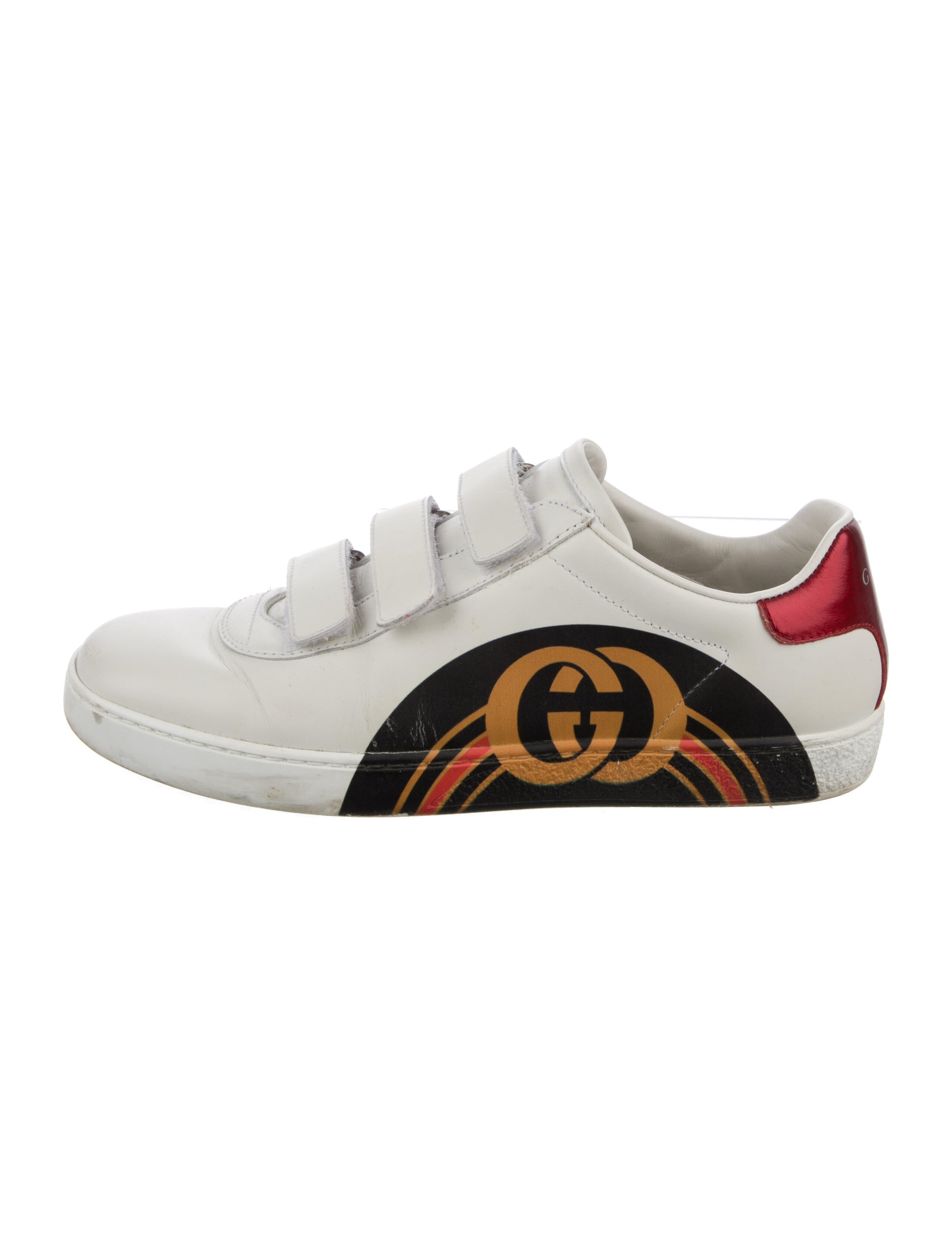 Gucci Wmns Ace Velcro 'White' Sneakers White Sneakers, Shoes
