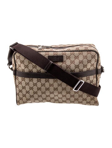 Gucci Shoulder Bags GG Canvas Messenger Bag