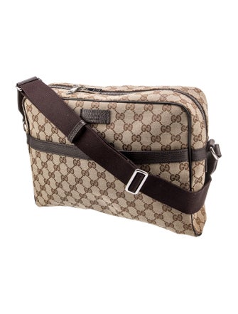 Gucci GG Canvas Messenger Bag