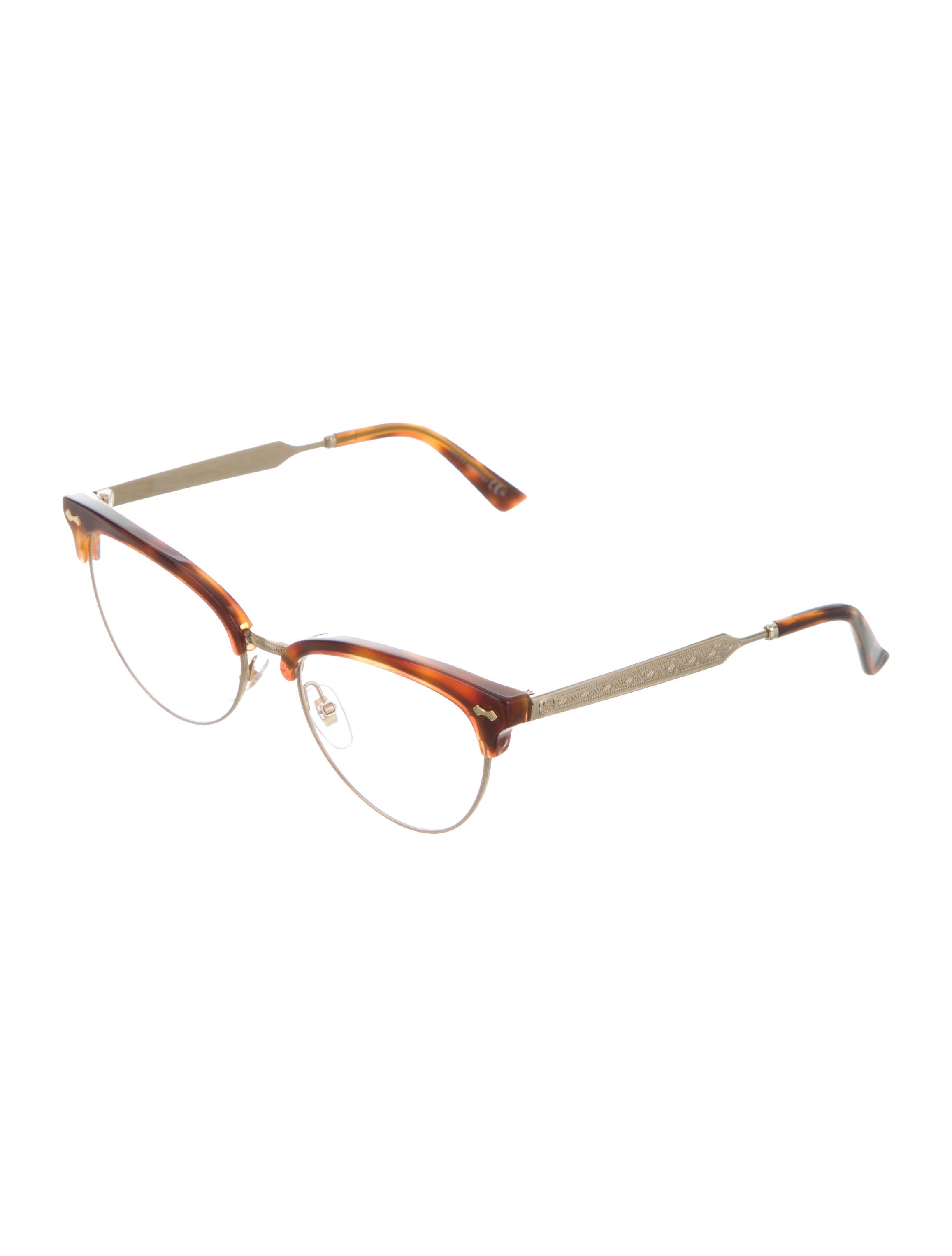 Gucci Tortoiseshell Cat-Eye Eyeglasses - Accessories ...