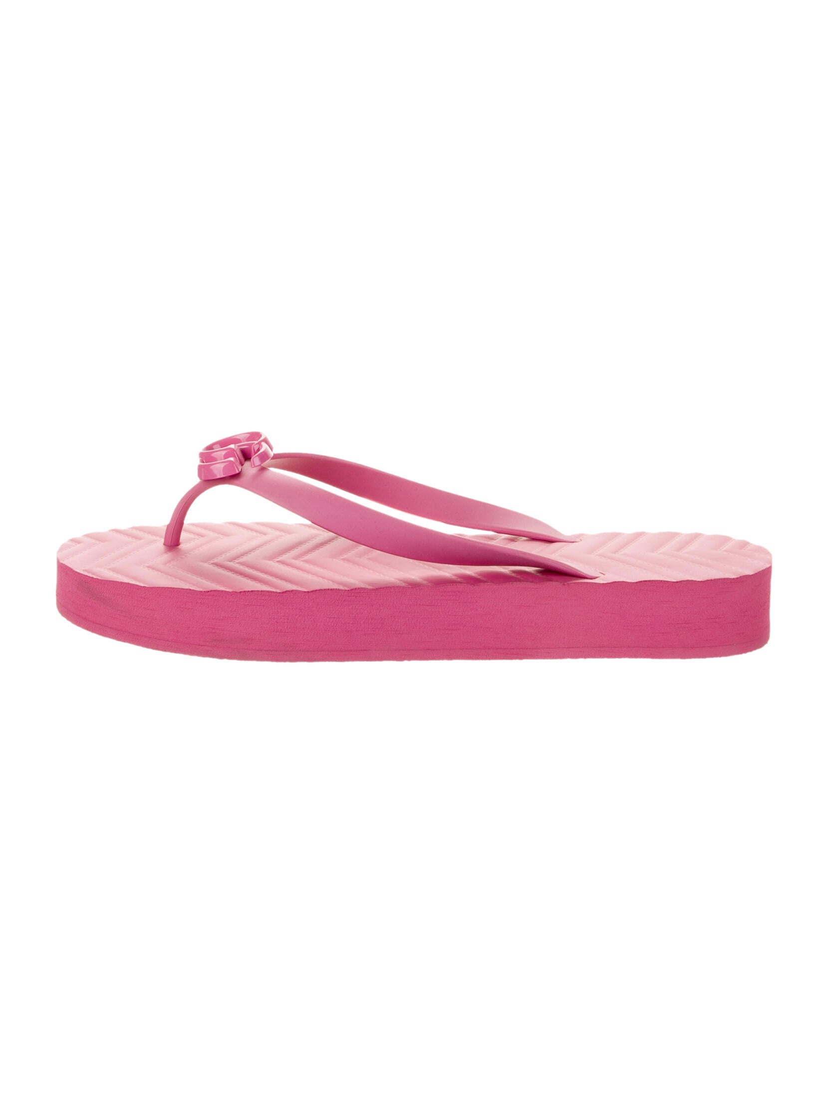 [GUCCI]★Double G Pink Rubber Sandals Gucci Double G Rubber Sandal Women's Pink 34 | eBay