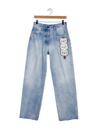 Gucci 2023 Wide Leg Jeans