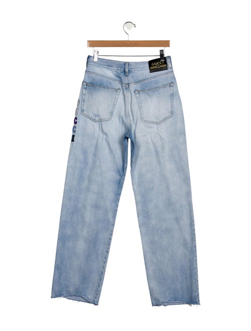 Gucci 2023 Wide Leg Jeans