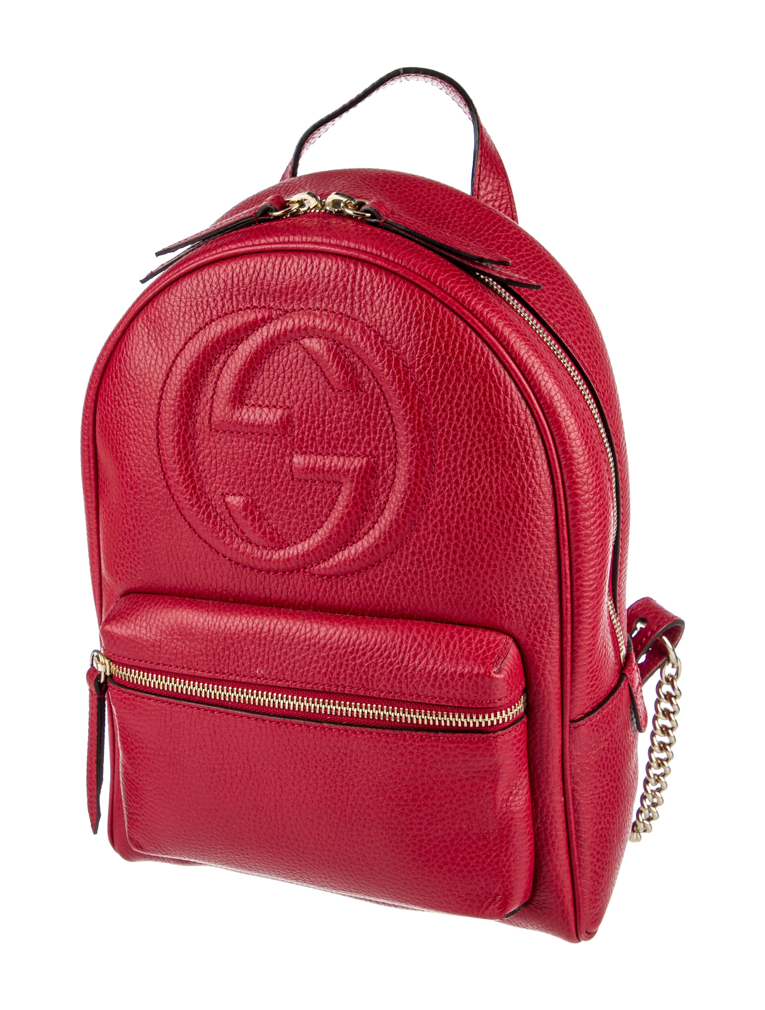 Gucci Soho Chain Backpack Black Backpacks, Handbags GUC1391896