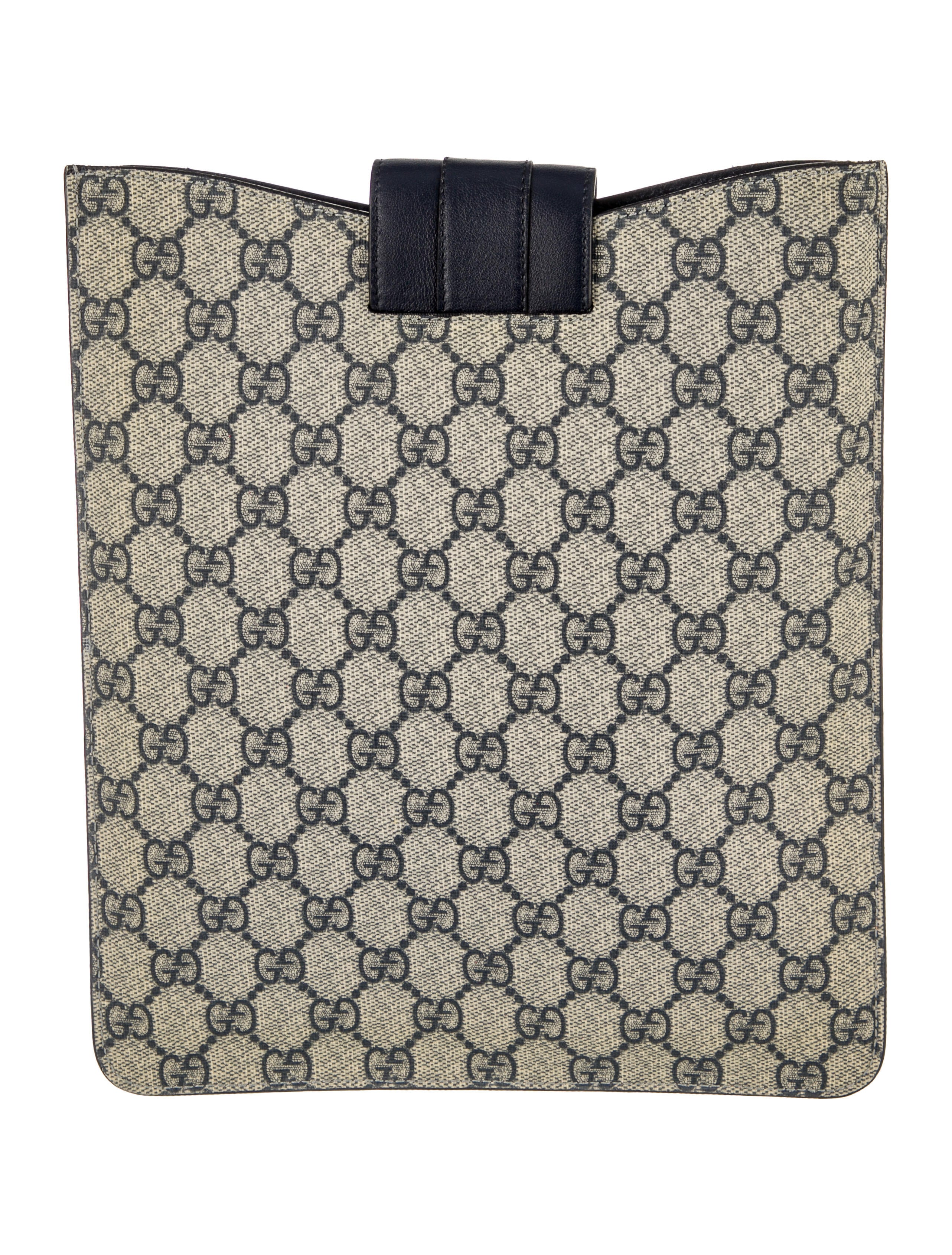 Gucci GG Supreme iPad Case Blue Tablet Cases, Technology GUC1362001