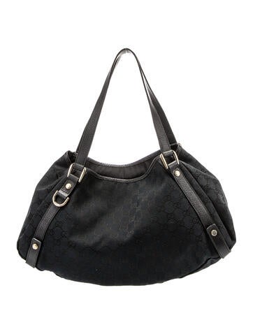GUCCI Shoulder Bags GG Canvas Medium Abbey Bag