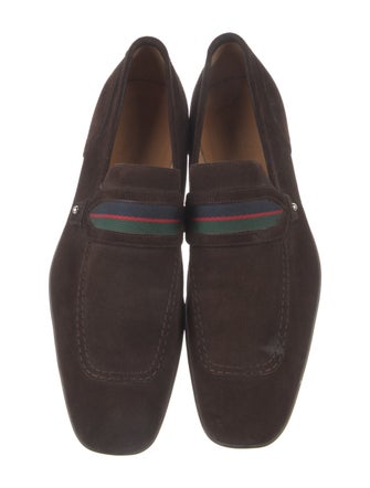 Gucci Suede Loafers