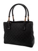 Gucci GG Canvas Small Bamboo Tote